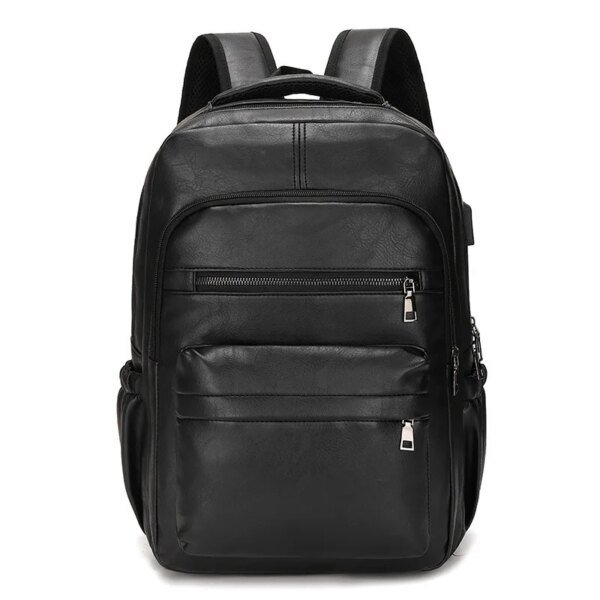 remove pu Premium USB Charging Laptop Backpack | Large Capacity Men’s Travel & School Bag
