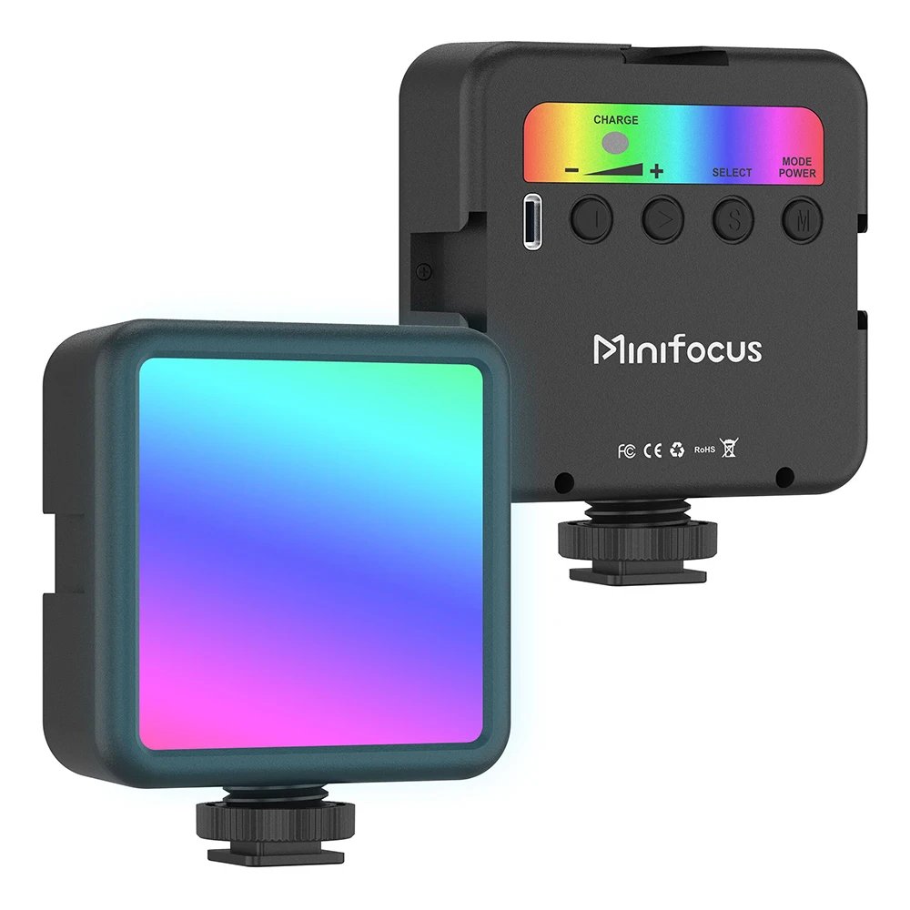 Pocket RGB Fill Light – Portable LED Video Light for Camera & Smartphone